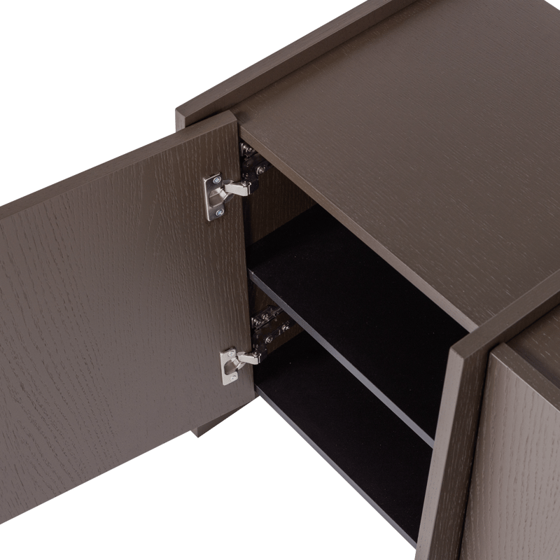 Tv-bänk Brock 102 cm - Mellanbrun - Möbler - Vardagsrum - Tv-möbler & mediamöbler - Tv-skåp