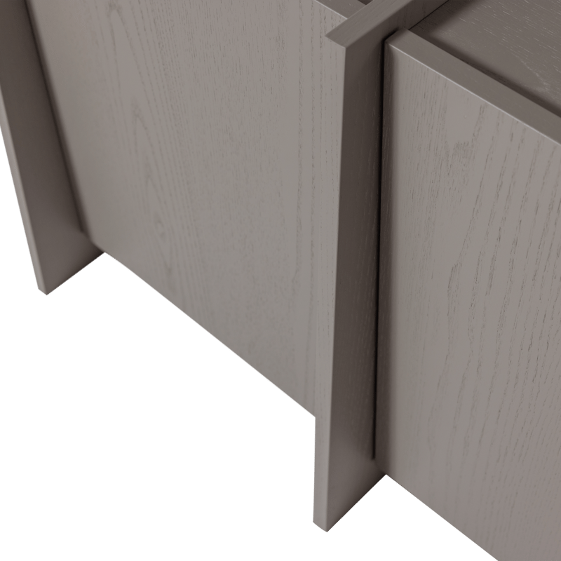 Tv-bänk Brock 102 cm - Varmgrå - Möbler - Vardagsrum - Tv-möbler & mediamöbler - Tv-skåp