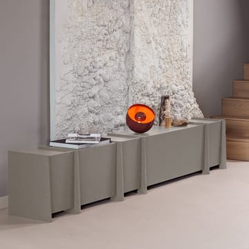 Tv-bänk Brock 102 cm - Varmgrå - Möbler - Vardagsrum - Tv-möbler & mediamöbler - Tv-bänkar