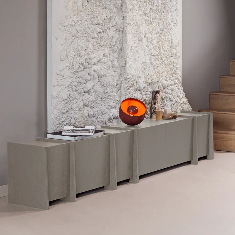 Tv-bänk Brock 102 cm - Varmgrå - Möbler - Vardagsrum - Tv-möbler & mediamöbler - Tv-skåp