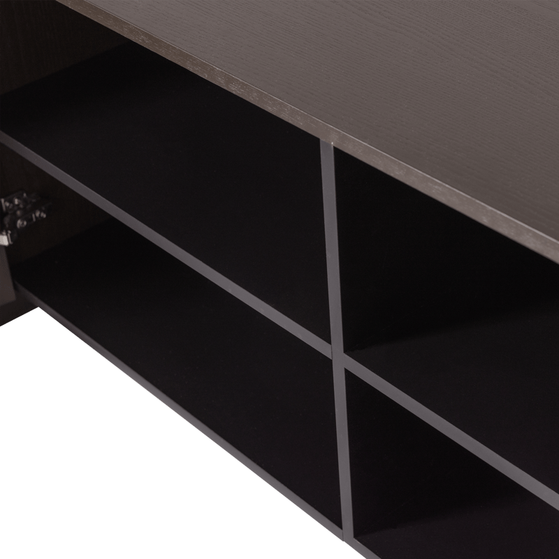 Tv-bänk Brock 200 cm - Mellanbrun - Möbler - Vardagsrum - Tv-möbler & mediamöbler - Tv-skåp