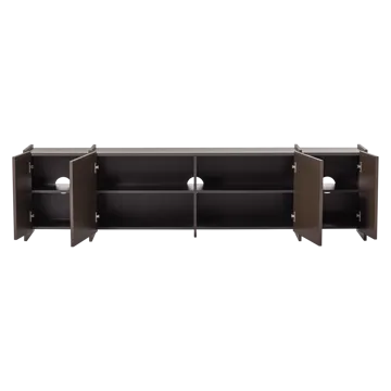 Tv-bänk Brock 200 cm - Mellanbrun - Möbler - Vardagsrum - Tv-möbler & mediamöbler - Tv-bänkar