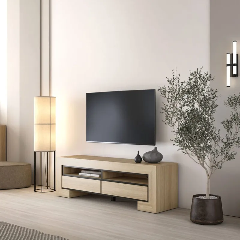 Tv-bänk Cuba II med 2 Lådor - Möbler - Vardagsrum - Tv-möbler & mediamöbler - Tv-bänkar