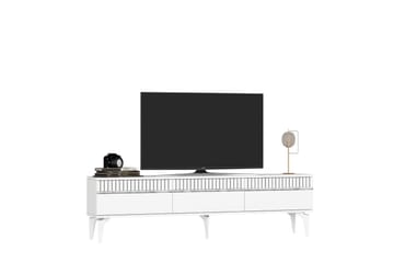 TV-bänk Defneia Vit / Argentu
