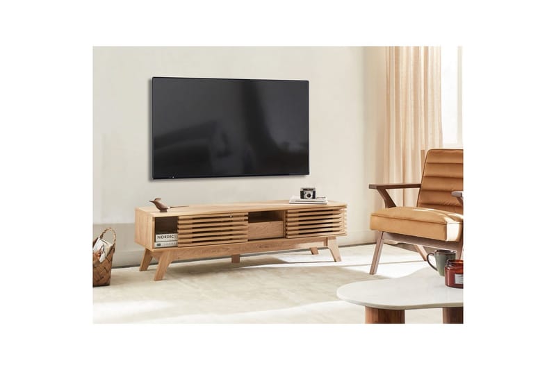 TV-bänk Detroit Ii - Möbler - Vardagsrum - Tv-möbler & mediamöbler - Tv-bänkar