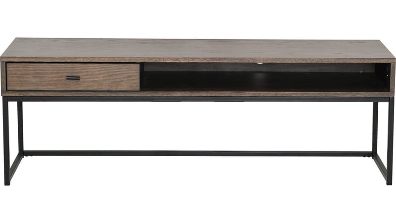 TV-bänk Eiknor 120 cm - Brunlackad ek - Möbler - Vardagsrum - Tv-möbler & mediamöbler - Tv-bänkar