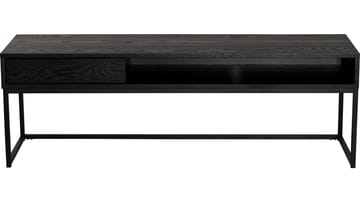 TV-bänk Eiknor 120 cm - Svartlackad askfaner - Möbler - Vardagsrum - Tv-möbler & mediamöbler - Tv-bänkar