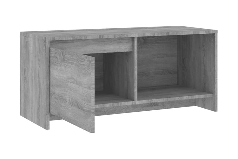 TV-bänk grå sonoma 90x35x40 cm spånskiva - Grå - Möbler - Vardagsrum - Tv-möbler & mediamöbler - Tv-bänkar