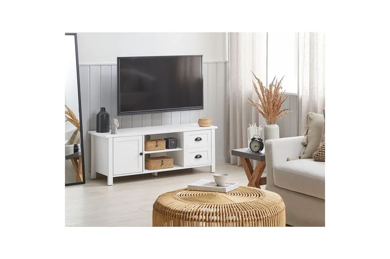 TV-bänk Honolulu Vit - Vit - Möbler - Vardagsrum - Tv-möbler & mediamöbler - Tv-bänkar