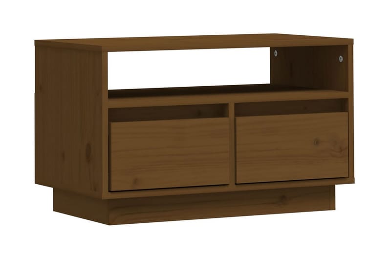 Tv-bänk honungsbrun 60x35x37 cm massiv furu - Brun - Möbler - Vardagsrum - Tv-möbler & mediamöbler - Tv-bänkar