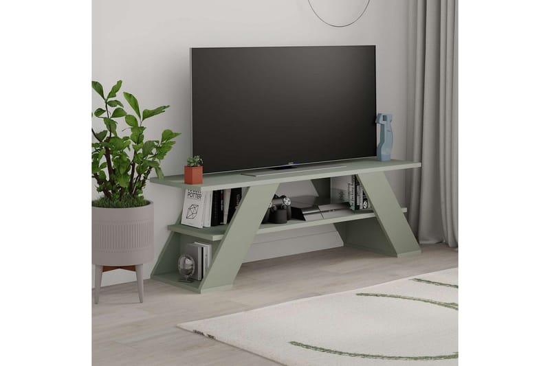 TV-bänk Janesh Askgrön - Askgrön - Möbler - Vardagsrum - Tv-möbler & mediamöbler - Tv-bänkar