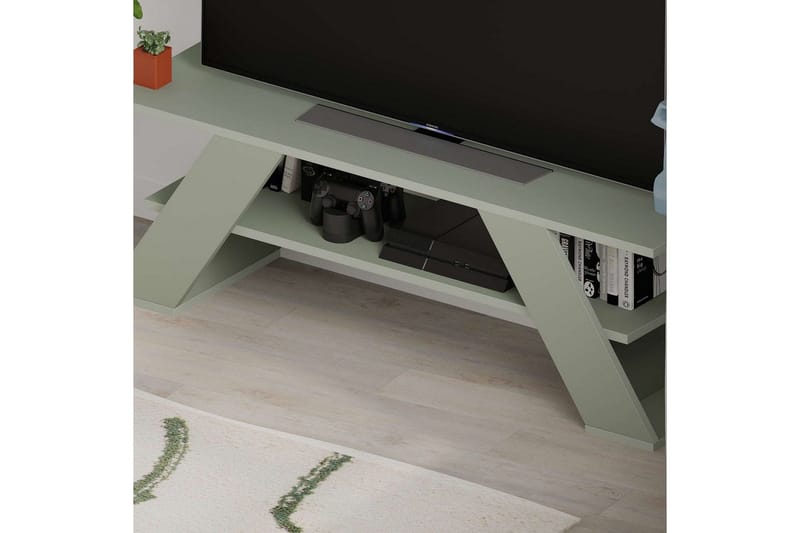 TV-bänk Janesh Askgrön - Askgrön - Möbler - Vardagsrum - Tv-möbler & mediamöbler - Tv-bänkar