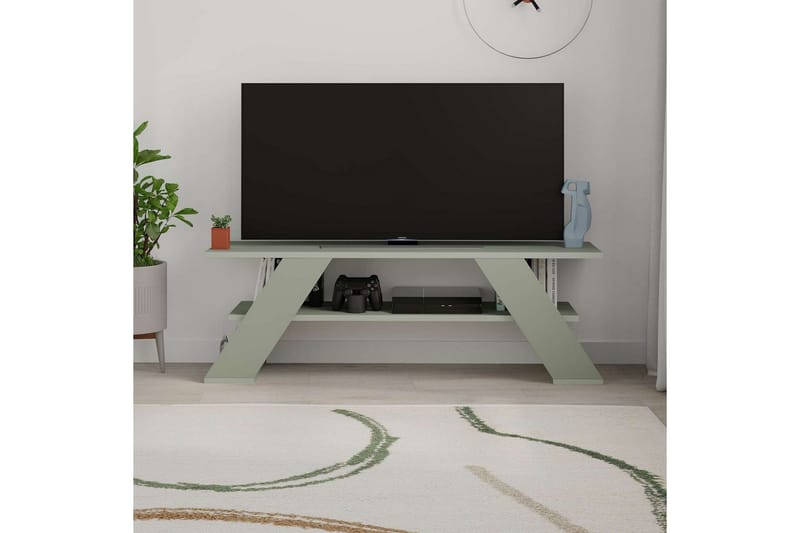 TV-bänk Janesh Askgrön - Askgrön - Möbler - Vardagsrum - Tv-möbler & mediamöbler - Tv-bänkar