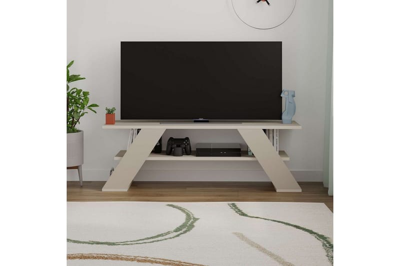 TV-bänk Janesh Sandsten - Sandsten - Möbler - Vardagsrum - Tv-möbler & mediamöbler - Tv-bänkar