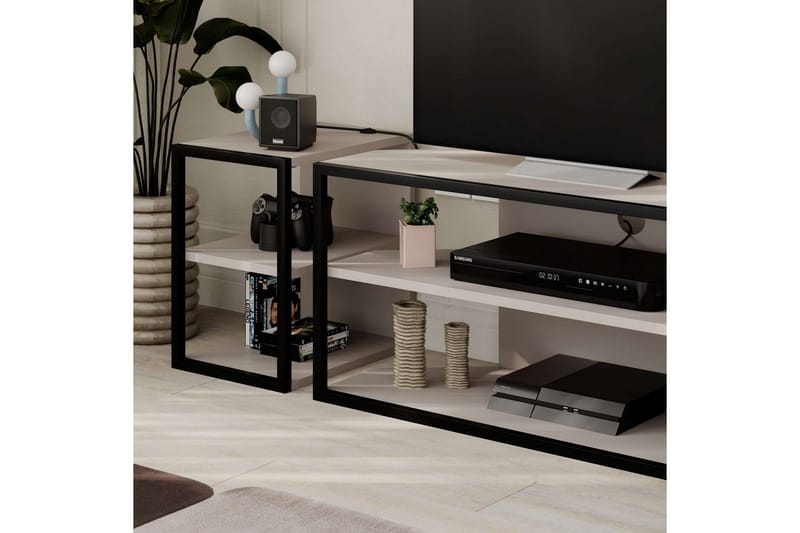 TV-bänk Kelinmoor Ljus Mocha - Ljus Mocha - Möbler - Vardagsrum - Tv-möbler & mediamöbler - Tv-bänkar