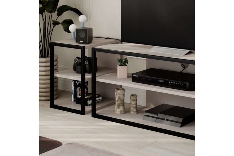 TV-bänk Kelinmoor Ljus Mocha - Ljus Mocha - Möbler - Vardagsrum - Tv-möbler & mediamöbler - Tv-bänkar