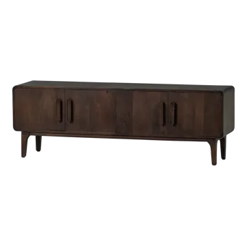 Tv-bänk Liya 150 cm - Mörkbrun - Möbler - Vardagsrum - Tv-möbler & mediamöbler - Tv-bänkar