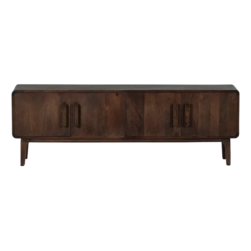 Tv-bänk Liya 150 cm, Mörkbrun