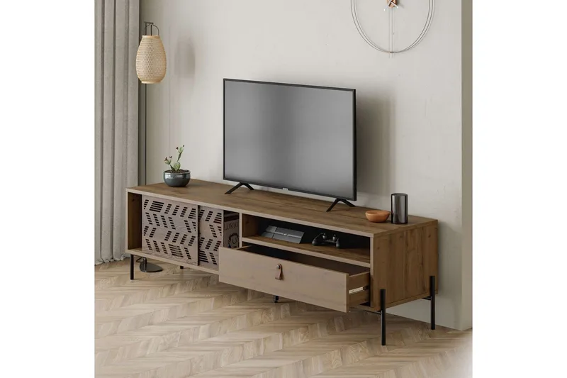 Tv-bänk & mediabänk Homitis TV-bänk Dionysos Hitit Flerfärgad - Möbler - Vardagsrum - Tv-möbler & mediamöbler - Tv-bänkar