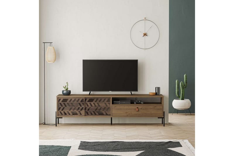 Tv-bänk & mediabänk Homitis TV-bänk Dionysos Hitit Flerfärgad - Möbler - Vardagsrum - Tv-möbler & mediamöbler - Tv-bänkar