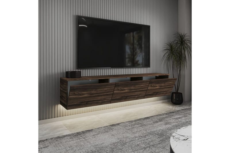 TV-bänk Neon Kastanj - Kastanj - Möbler - Vardagsrum - Tv-möbler & mediamöbler - Tv-bänkar
