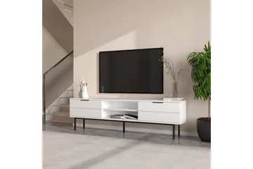 TV-bänk Ranjit Vit - Vit - Möbler - Vardagsrum - Tv-möbler & mediamöbler - Tv-bänkar