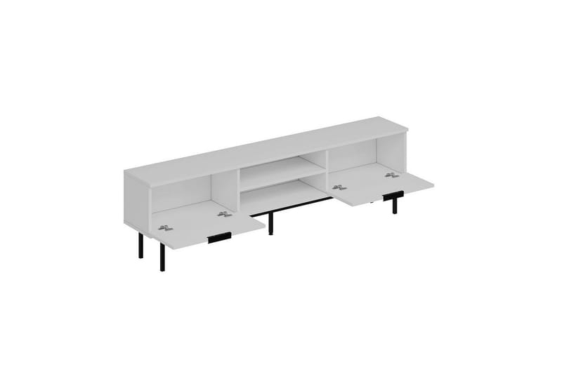 TV-bänk Ranjit Vit - Vit - Möbler - Vardagsrum - Tv-möbler & mediamöbler - Tv-bänkar