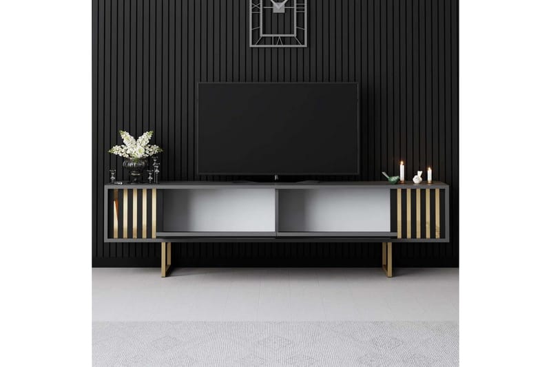 TV-bänk Rany Linje Antracit / Rany - Antracit / Rany - Möbler - Vardagsrum - Tv-möbler & mediamöbler - Tv-bänkar