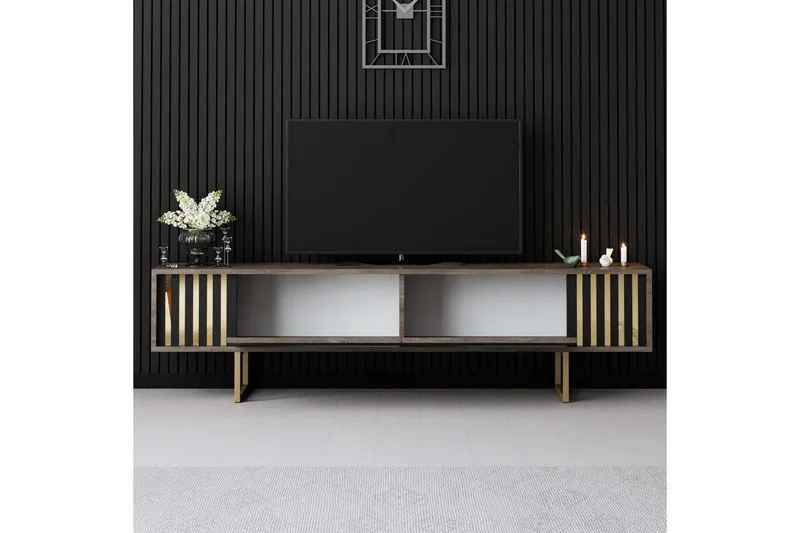 TV-bänk Rany Linje Valnöt / Rany - Valnöt / Rany - Möbler - Vardagsrum - Tv-möbler & mediamöbler - Tv-bänkar