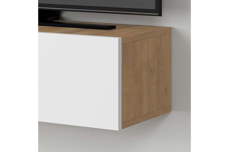 TV-bänk Rasab Sudamalek / Vit - Sudamalek / Vit - Möbler - Vardagsrum - Tv-möbler & mediamöbler - Tv-bänkar