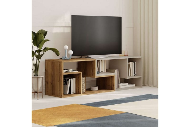 TV-bänk Ravena Hitit / Sandsten - Hitit / Sandsten - Möbler - Vardagsrum - Tv-möbler & mediamöbler - Tv-bänkar