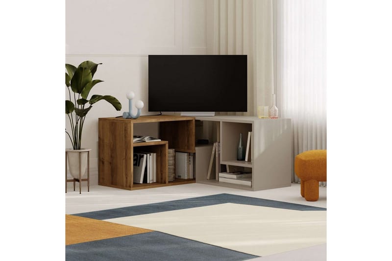 TV-bänk Ravena Hitit / Sandsten - Hitit / Sandsten - Möbler - Vardagsrum - Tv-möbler & mediamöbler - Tv-bänkar