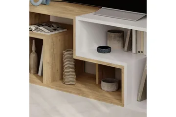 TV-bänk Ravena Sudamalek / Vit - Sudamalek / Vit - Möbler - Vardagsrum - Tv-möbler & mediamöbler - Tv-bänkar