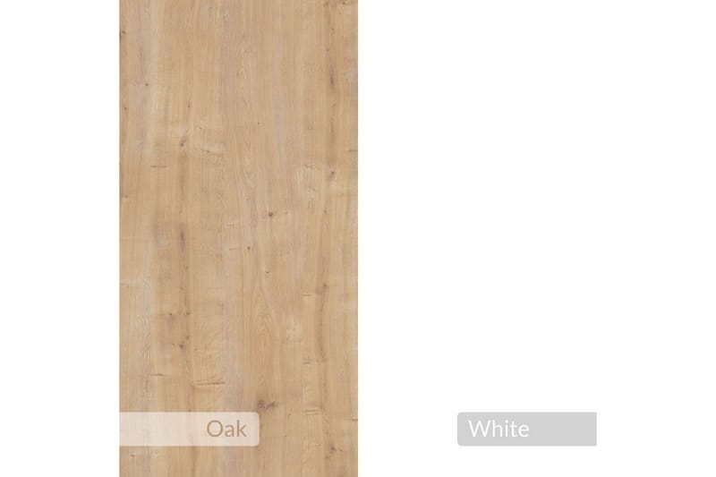 TV-bänk Ravena Sudamalek / Vit - Sudamalek / Vit - Möbler - Vardagsrum - Tv-möbler & mediamöbler - Tv-bänkar