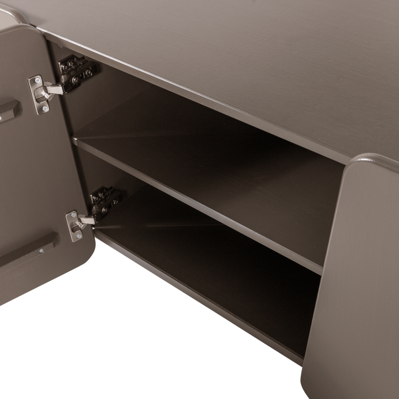 Tv-bänk Root 200 cm - Tryffelbrun - Möbler - Vardagsrum - Tv-möbler & mediamöbler - Tv-skåp