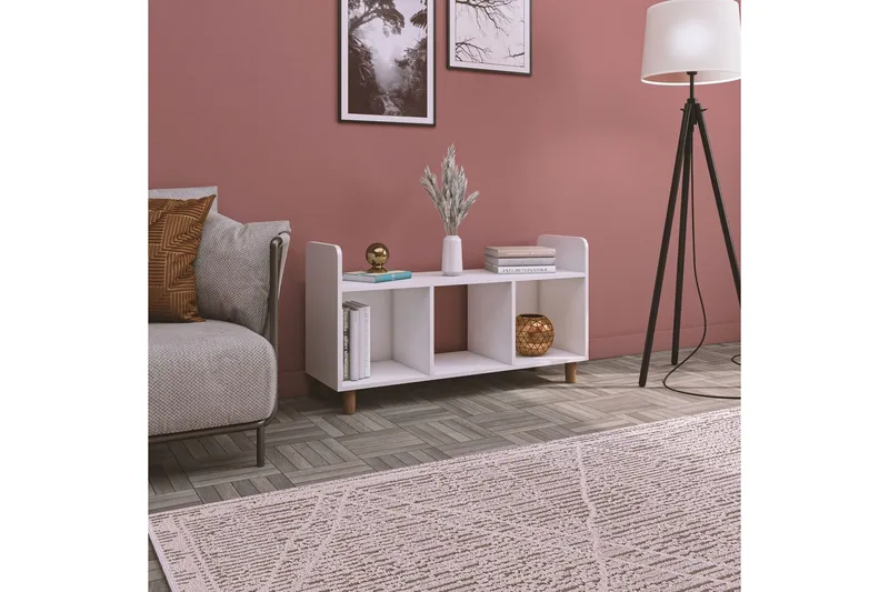TV-bänk Sakarya 1 Vit - Vit - Möbler - Vardagsrum - Tv-möbler & mediamöbler - Tv-bänkar