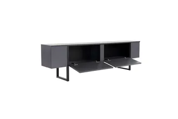 TV-bänk Serenity Antracit Svart - Antracit Svart - Möbler - Vardagsrum - Tv-möbler & mediamöbler - Tv-bänkar