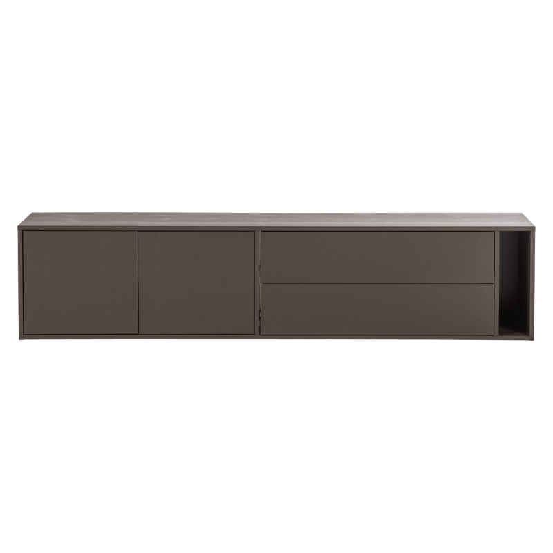 Tv-bänk Settle 200 cm - Mellanbrun - Möbler - Vardagsrum - Tv-möbler & mediamöbler - Tv-skåp