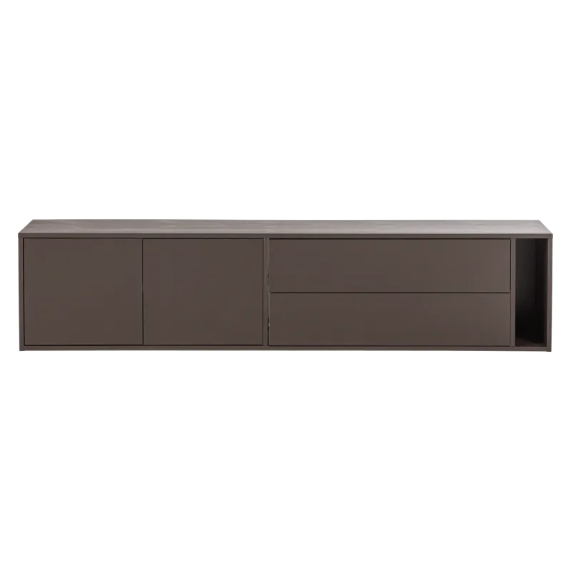 Tv-bänk Settle 200 cm - Mellanbrun - Möbler - Vardagsrum - Tv-möbler & mediamöbler - Tv-bänkar