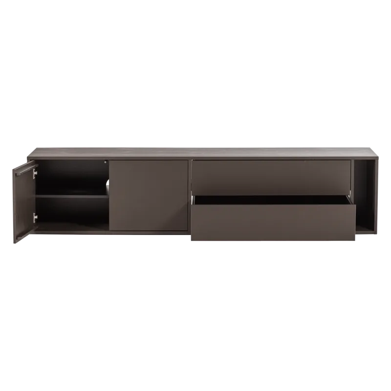 Tv-bänk Settle 200 cm - Mellanbrun - Möbler - Vardagsrum - Tv-möbler & mediamöbler - Tv-bänkar