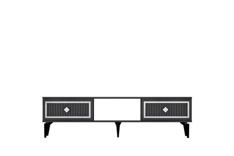 TV-bänk Sivaji Antracit / Argentu, Antracit / Argentu
