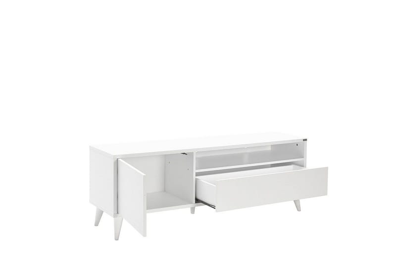 TV-bänk Sosan Vit - Vit - Möbler - Vardagsrum - Tv-möbler & mediamöbler - Tv-bänkar
