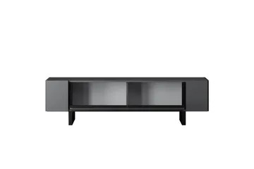 TV-bänk Sozi Antracit / Svart - Antracit / Svart - Möbler - Vardagsrum - Tv-möbler & mediamöbler - Tv-bänkar