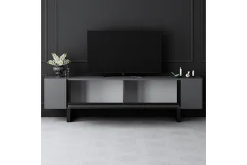 TV-bänk Sozi Antracit / Svart - Antracit / Svart - Möbler - Vardagsrum - Tv-möbler & mediamöbler - Tv-bänkar