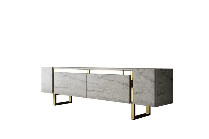 TV-bänk Sozi Travertin / Rany - Travertin / Rany - Möbler - Vardagsrum - Tv-möbler & mediamöbler - Tv-bänkar