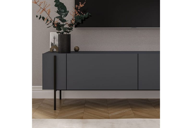 TV-bänk Stira Antracit - Antracit - Möbler - Vardagsrum - Tv-möbler & mediamöbler - Tv-bänkar