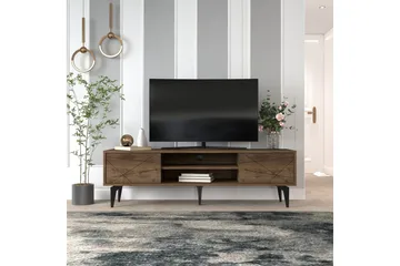 TV-bänk Sudama Valnöt - Valnöt - Möbler - Vardagsrum - Tv-möbler & mediamöbler - Tv-bänkar
