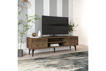 TV-bänk Sudama Valnöt - Valnöt - Möbler - Vardagsrum - Tv-möbler & mediamöbler - Tv-bänkar