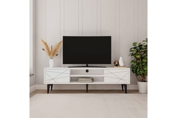 TV-bänk Sudama Vit - Vit - Möbler - Vardagsrum - Tv-möbler & mediamöbler - Tv-bänkar