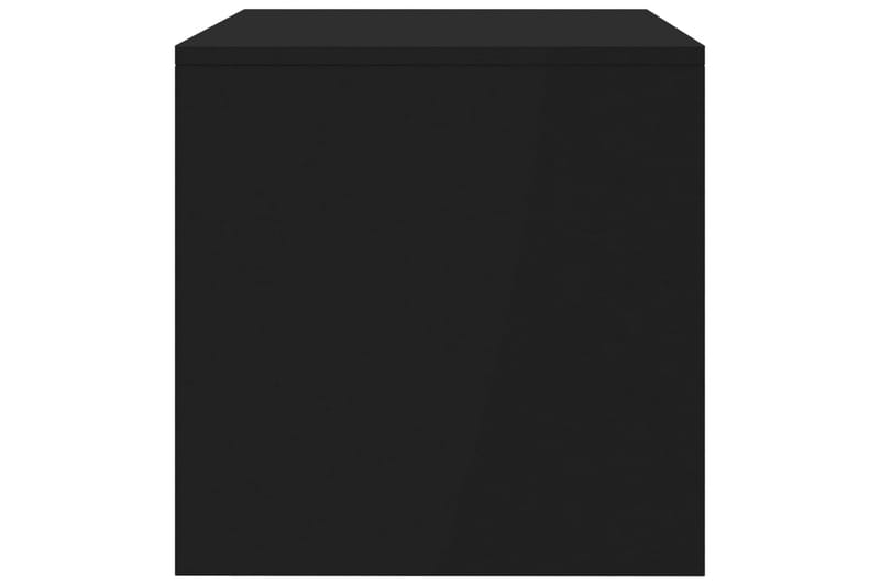 TV-bänk svart 100x40x40 cm spånskiva - Svart - Tv-bänkar